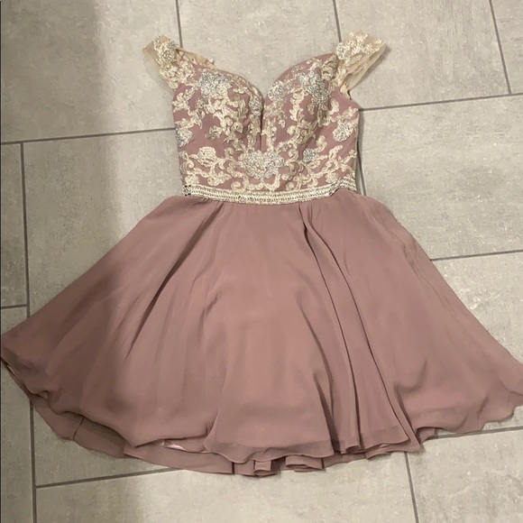 Prom Girl Homecoming Dress. Light purple - Picture 3 of 7